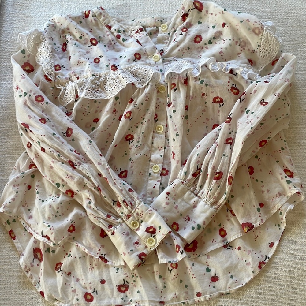 Free People Blouse EUC